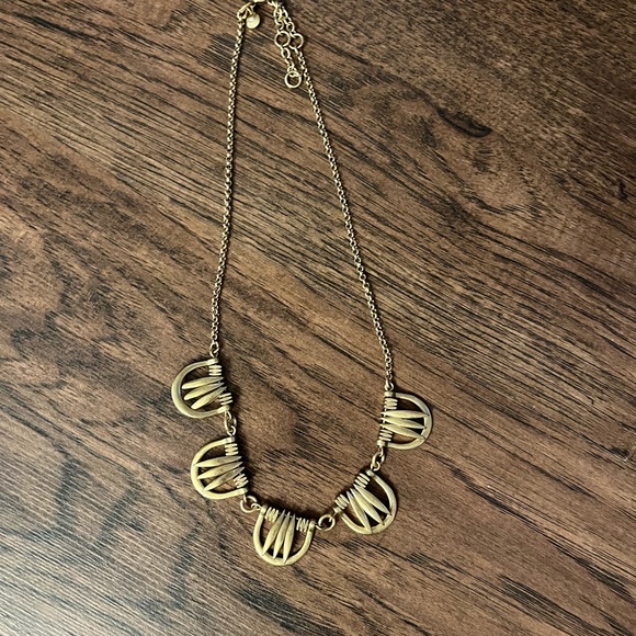 J.Crew Gold Statement Necklace - Picture 5 of 8